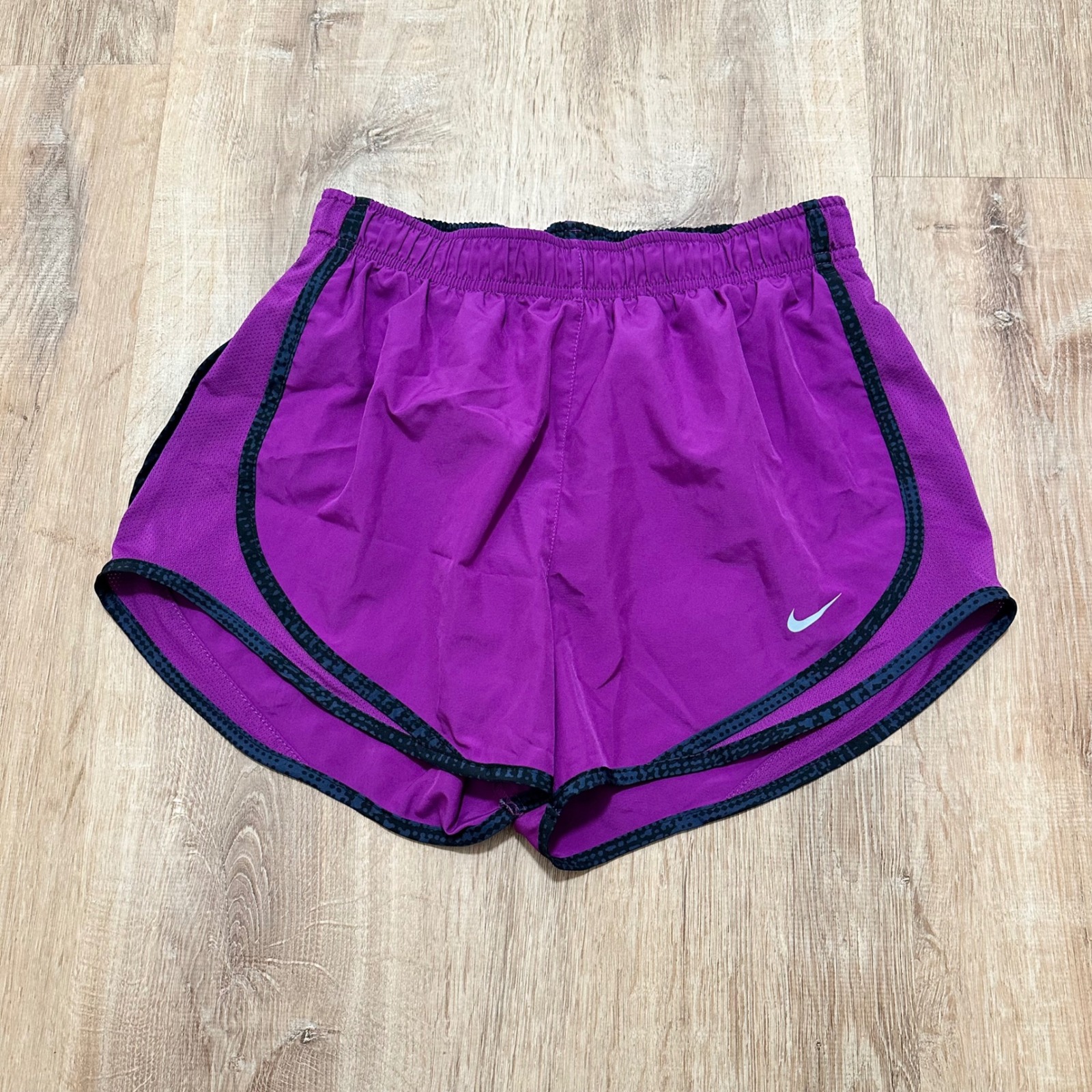 Nike | Women's Dri-Fit Purple Athletic Gym Workout Running Shorts